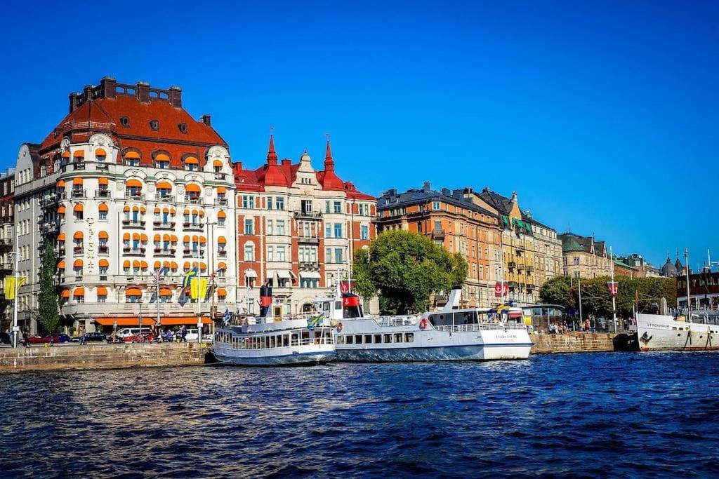 Laegenhet Med Fantastiskt Laege Apartment Stockholm Exterior photo